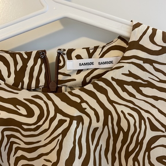 Samsoe animal print blouse - Picture 2 of 3